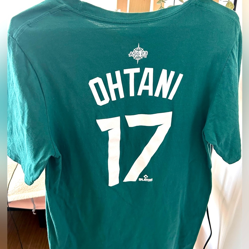 Kids XL Ohtani 2023 All Star Game shirt in Teal (like new)